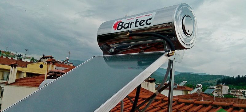 Ηλιακός θερμοσίφωνας Bartec 160lt στη Βέροια